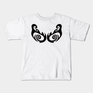 Abstract tribal tattoo with eye concept No. A27 Kids T-Shirt